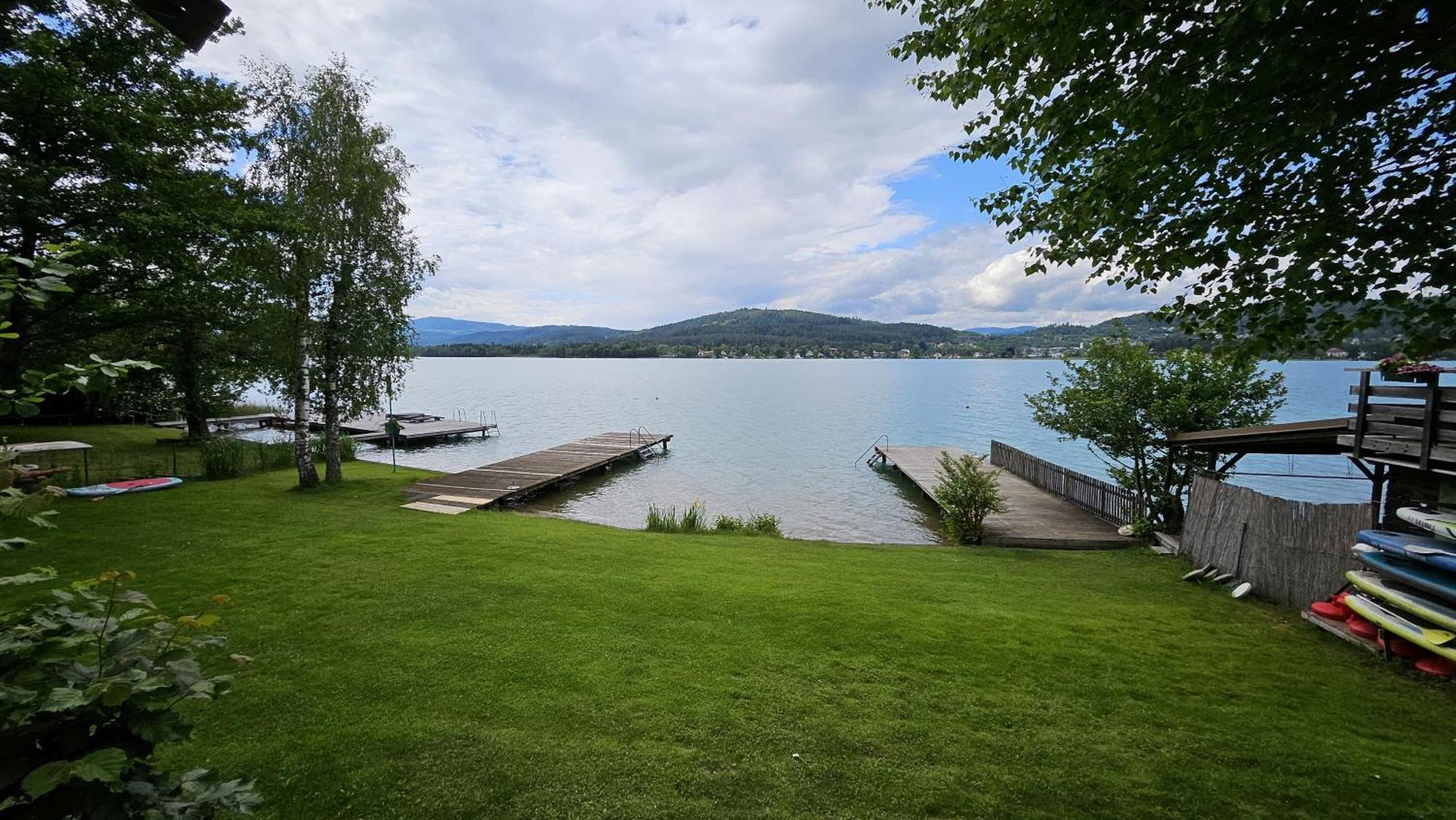 "Casa Antonio" 3 Gehminuten Strandbad Sekirn, Inkl Seezugang Экстерьер фото